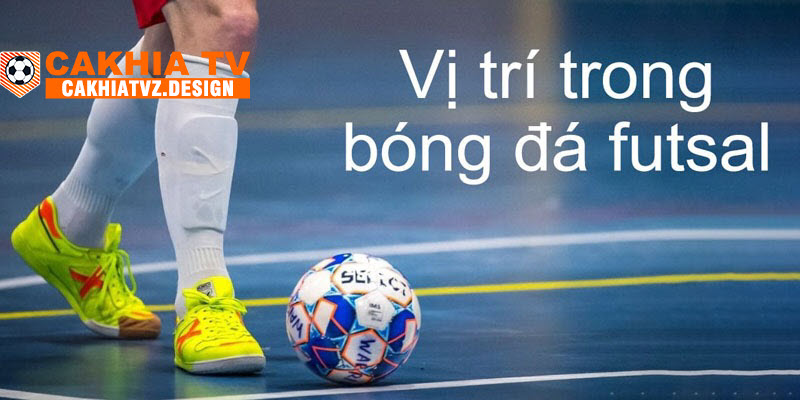 Ý nghĩa từng vị trí trong sân chơi đá bóng trong nhà