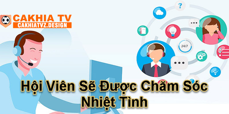 Hội viên sẽ được chăm sóc tận tình bởi đội ngũ tư vấn viên chuyên nghiệp