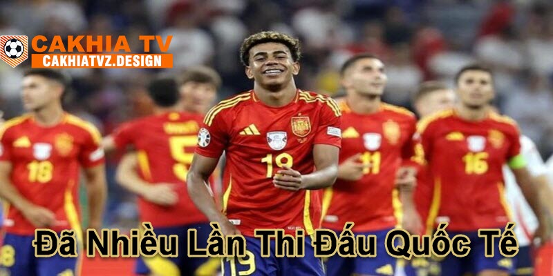 Chàng cầu thủ Tây Ban Nha đã nhiều lần tham gia thi đấu quốc tế